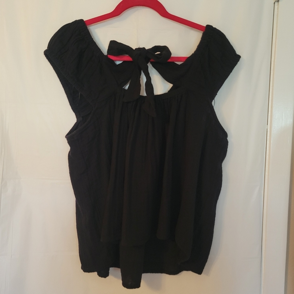 Woman's Size Xl Black Sleeveless Top By Old Navy - Picture 6 of 6